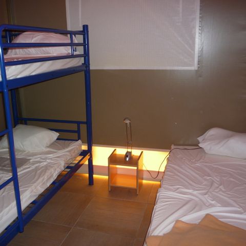 Bungalowzelt 5 Personen - Zelt Canada Premium (Wasser, wc Waschbecken, keine Dusche)