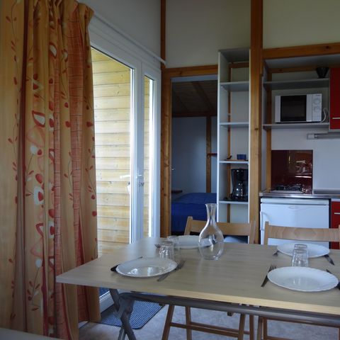 Chalet 4 persons - NEW CHALET 17m² TV (1 bedroom) 2 adults 2 children under 12 4 pers