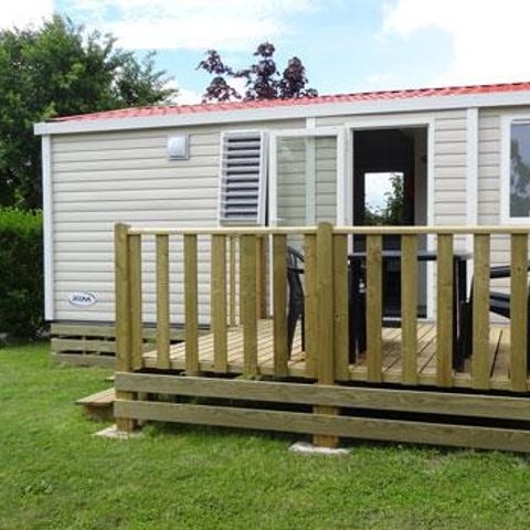 Stacaravan 4 personen - MOBILHOME HUUR 23M² (2 slaapkamers) ECO 4 personen 4 personen