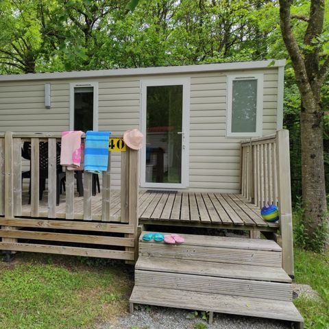 Mobilheim 4 Personen - MOBILHOME 23M² (2 Schlafzimmer) ECO 4 Personen 4 pers