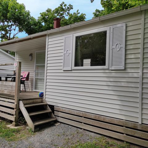Mobile home 4 persons - RENTAL MOBILHOME TI 26m² with semi-covered terrace (2 bedrooms) 4 pers. COMFORT 4 people