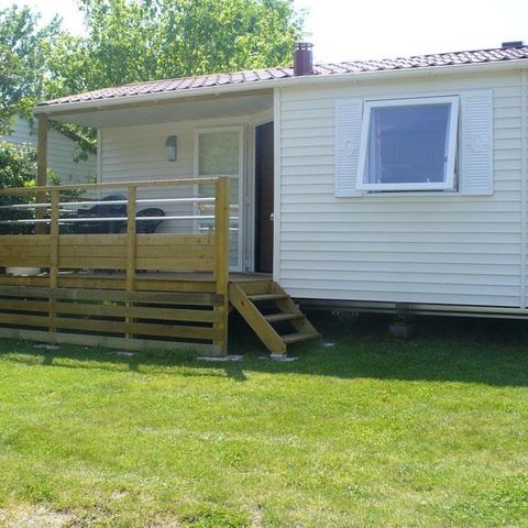Mobile home 4 persons - RENTAL MOBILHOME TI 26m² with semi-covered terrace (2 bedrooms) 4 pers. COMFORT 4 people