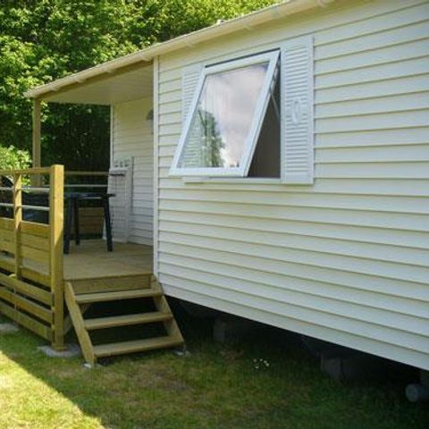Mobile home 6 persons - RENTAL MOBILHOME TI 32m² with semi-covered terrace (3 bedrooms) ECO 6 pers