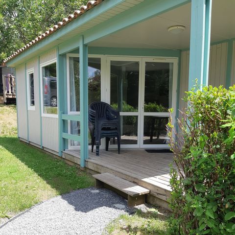 Chalet 6 personen - CHALET TE HUUR 28m² TV (2 kamers) COMFORT 4/6 pers