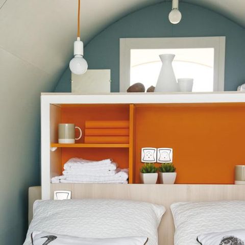 HÉBERGEMENT INSOLITE 2 personnes - Coco Sweet 1 chambre sans sanitaires (sanitaires communs du camping) 2 pers