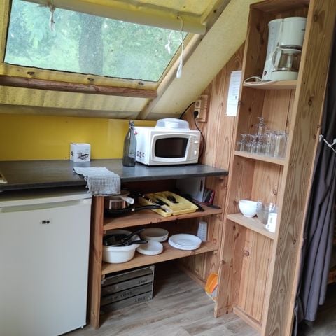 Tente 7 personnes - LOCATION - LODGE 24m² - 3 chambres - Mezzanine