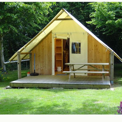 Tent 7 persons - RENTAL TENTE LODGE 24m² (3 bedrooms + mezzanine) 7 pers