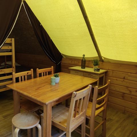 Tenda 5 persone - AFFITTO TENTE LODGE 20m² (2 camere) 4/5 pers.
