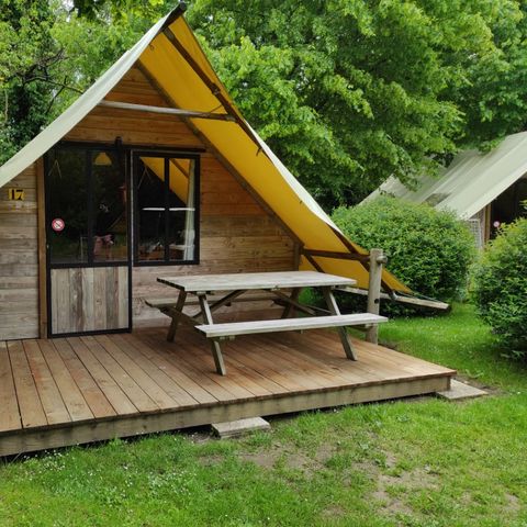 Tent 5 persons - RENTAL TENTE LODGE 20m² (2 bedrooms) 4/5 pers