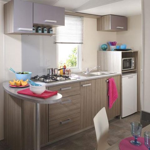 MOBILHOME 4 personas - ALQUILER MOBILHOME 28m² (2 habitaciones) 4 pers. TV - COMFORT 4 pers