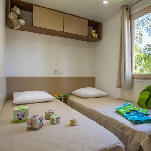 Mobile home 8 persons - MOBILE HOME RENTAL 40M² (3 bedrooms - 2 bathrooms) PREMIUM TV AIR CONDITIONING DISHWASHER 6/8 pers