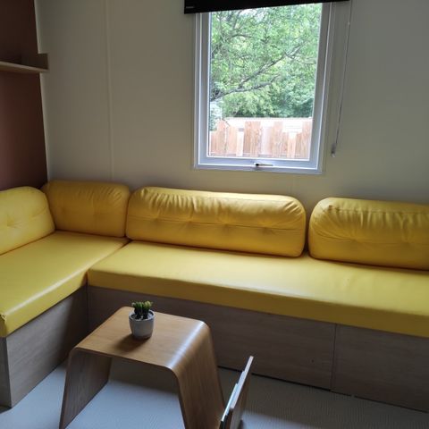 Mobilhome 6/8 personnes - LOCATION 40M² - 3 chambres - 2 salles de bain - PREMIUM TV CLIMATISATION LAVE VAISSELLE