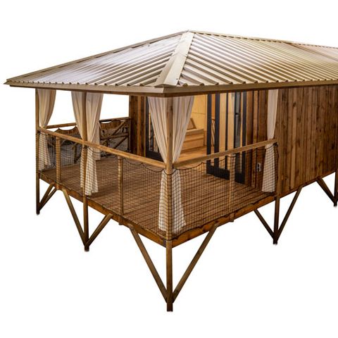 Chalet 7 Personen - CABANE LODGE PREMIUM BORA BORA 3 CH 7 PERS KLIMA TV WASCHMASCHINE 7 Pers.