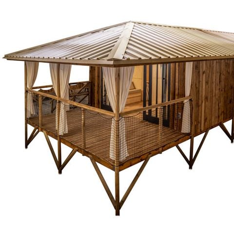 Chalet 7 personnes - CABANE - LODGE - PREMIUM - BORA - 3 chambres - CLIM - TV - LAVE - VAISSELLE