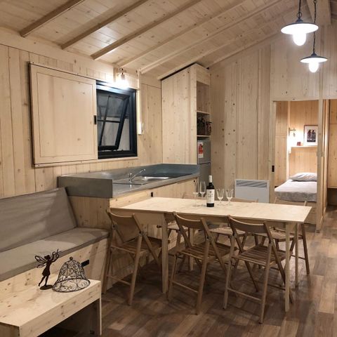 CHALET 7 personnes - CABANE LODGE PREMIUM BORA BORA 3 CH 7 PERS CLIM TV LAVE VAISSELLE 7 pers