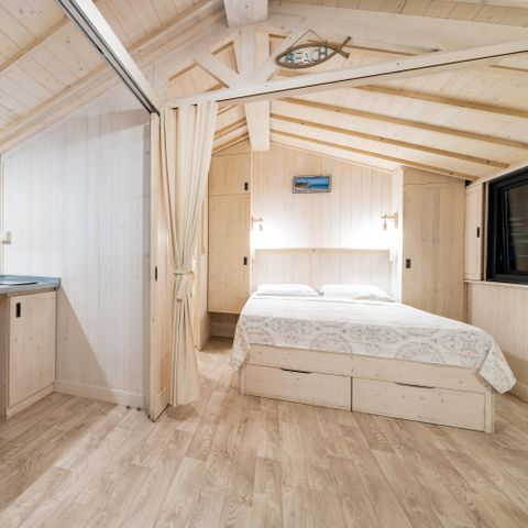 Chalet 4 persons - CABANE LODGE PREMIUM SOLARO 1 CH 2/4 PERS CLIM TV 4 pers