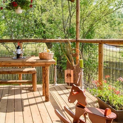 Chalet 4 persons - CABANE LODGE PREMIUM SOLARO 1 CH 2/4 PERS CLIM TV 4 pers