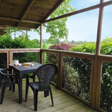 Chalet 2/4 personnes - CABANE - LODGE - PREMIUM - SOLARO - 1 chambre - CLIM - TV