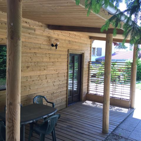 CHALET 4 persone - NOISETIER - Possibilità di aggiungere altre persone a pagamento, contattare il campeggio.