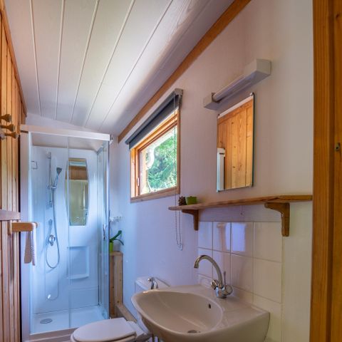 CHALET 4 personnes - NOISETIER - personnes supplémentaires possible en supplément, contacter le camping