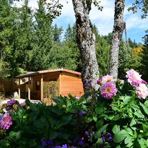 CHALET 4 people - NOISETIER - additional persons possible at extra cost, contact the campsite