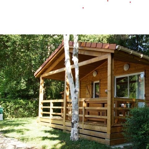 CHALET 4 people - Chalet Bouleau - 2 bedrooms - additional persons possible at extra cost, contact the campsite