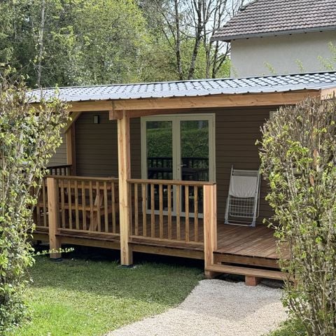 Mobilheim 6 personen - Mobilheim Eiche - 3 Schlafzimmer - zusätzliche Personen gegen Aufpreis möglich, kontaktieren Sie den Campingplatz