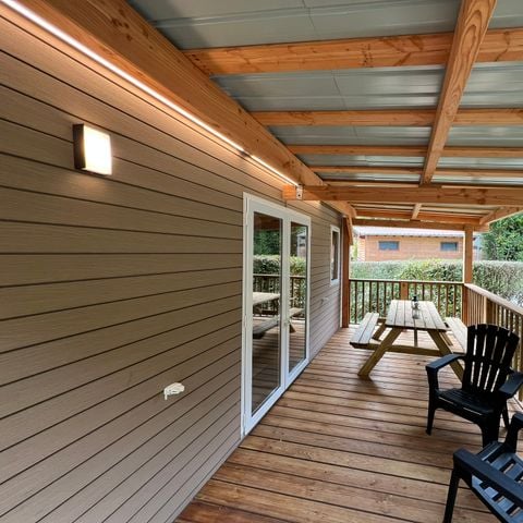 MOBILE HOME 6 people - Mobil-home Chêne - 3 bedrooms - additional persons possible at extra cost, contact the campsite