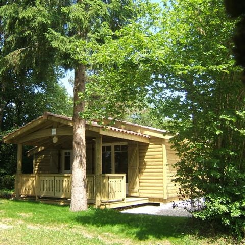 Chalet 4 personen - Chalet Sapin - 2 Zimmer - zusätzliche Personen gegen Aufpreis möglich, kontaktieren Sie den Campingplatz