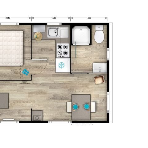 MOBILE HOME 2 people - Ibiza Solo