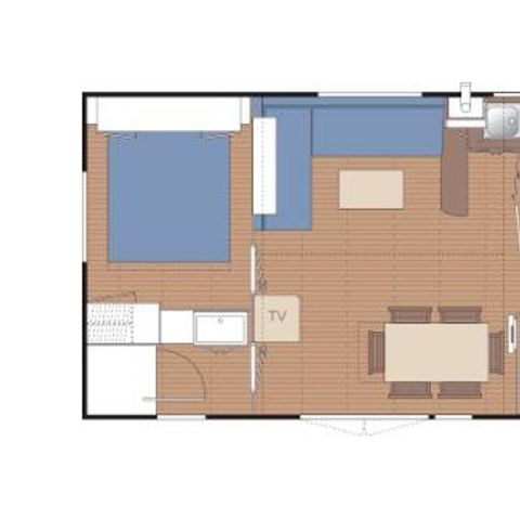 Mobile home 6 persons - Ophea