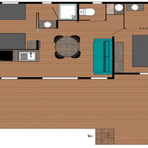 Mobile home 6 persons - Manyara Trio