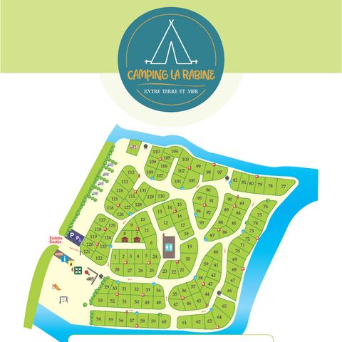 BUNGALOW DE LONA 5 personas - Bungalow de lona bengalí de 25 m²