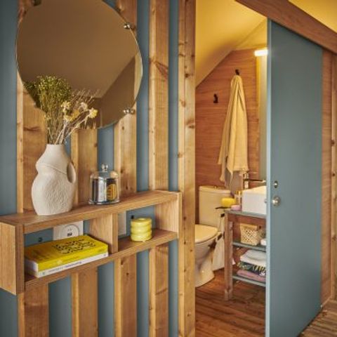 LODGE 5 people - 26m² 'Tente Lodge' canvas bungalow