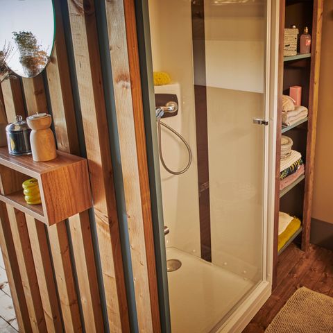 Lodge 5 persons - 26m² 'Tente Lodge' canvas bungalow