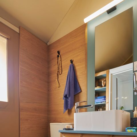 Lodge 5 persons - 26m² 'Tente Lodge' canvas bungalow