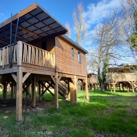 LODGE 4 Personen - Lodge "Piloti Confort" 3 Zimmer