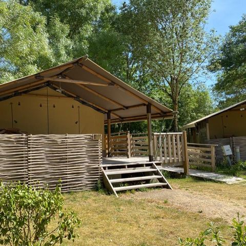 UNIEKE ACCOMMODATIE 5 personen - Kenya Lodge - 2 kamers - Geen sanitair