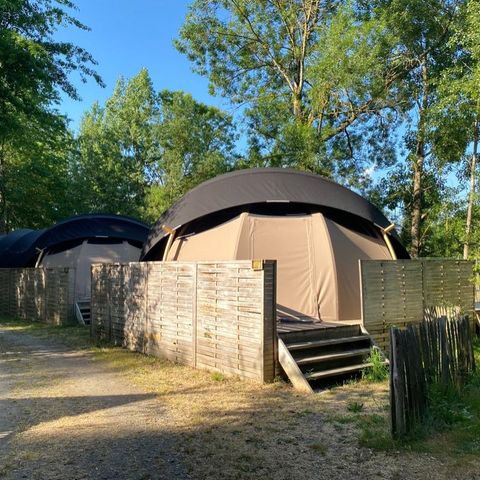 Accommodatie 8 personen - Transparante luchtbel - Geen sanitaire voorzieningen