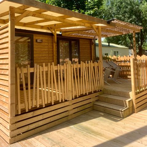 CASA MOBILE 4 persone - Casa mobile Premium con 2 camere da letto e vasca idromassaggio
