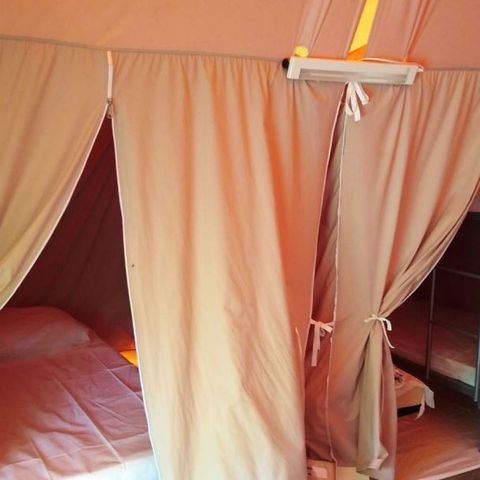 Tente en toile et en bois 5 personnes - Safari