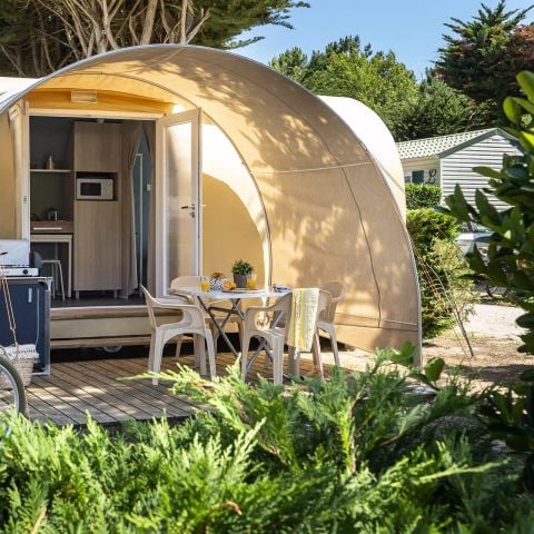 Tent 4 personen - CONFORT tent - 2 slaapkamers - 4 slaapplaatsen zonder sanitair