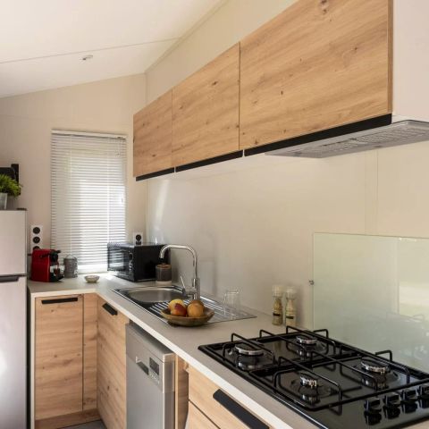 Stacaravan 6 personen - Stacaravan PREMIUM 4 Kamers 6 Personen Airconditioning + TV