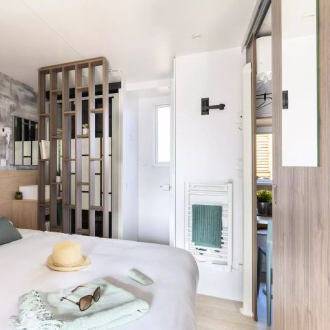 Stacaravan 5 personen - Stacaravan PREMIUM 3 Kamers 5 Personen Airconditioning + TV 2 Badkamers