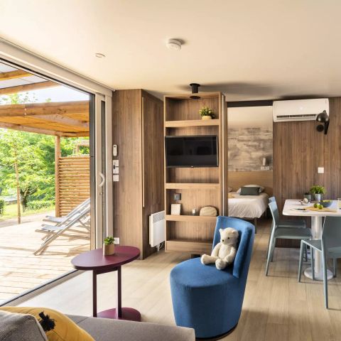 Mobile home 6 persons - Mobile-home PREMIUM 4 Rooms 6 People Air-conditioned + TV 2 Bathrooms