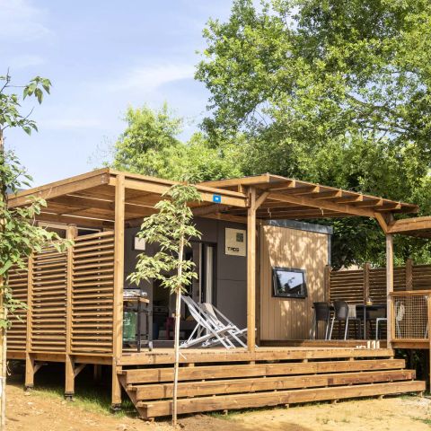 Mobile home 6 persons - Mobile-home PREMIUM 4 Rooms 6 People Air-conditioned + TV 2 Bathrooms