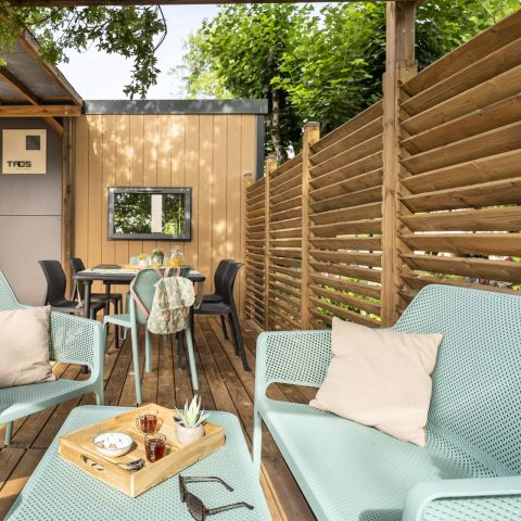 Mobile home 6 persons - Mobile-home PREMIUM 4 Rooms 6 People Air-conditioned + TV 2 Bathrooms