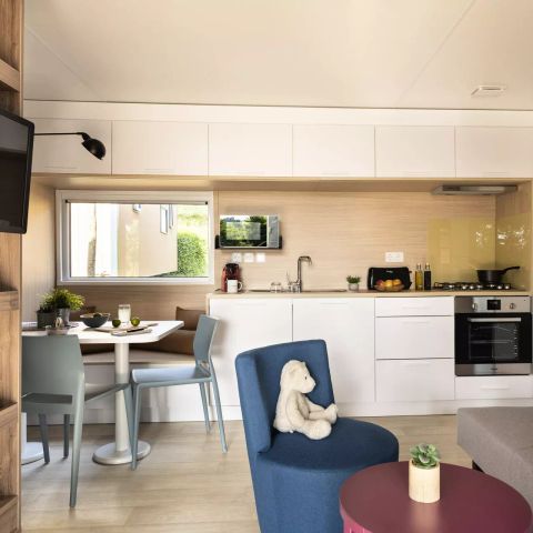 Mobile home 6 persons - Mobile-home PREMIUM 4 Rooms 6 People Air-conditioned + TV 2 Bathrooms