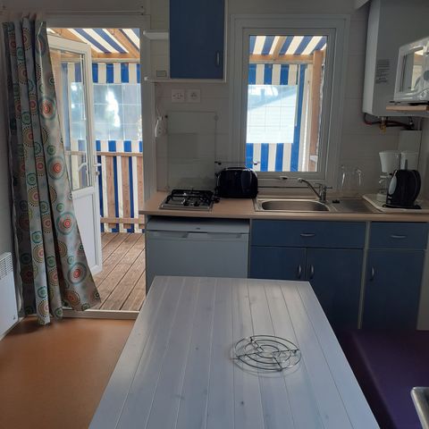Mobilheim 3 Personen - TRADI Meerblick - 2 Schlafzimmer