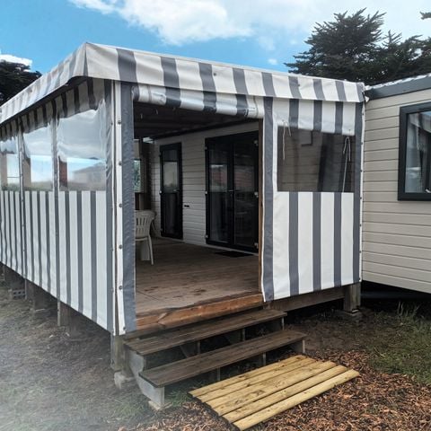 Mobilheim 6 Personen - Komfort Meerblick - 3 Zimmer